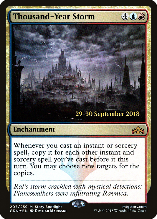 Thousand-Year Storm (PRE-207S) (Foil)