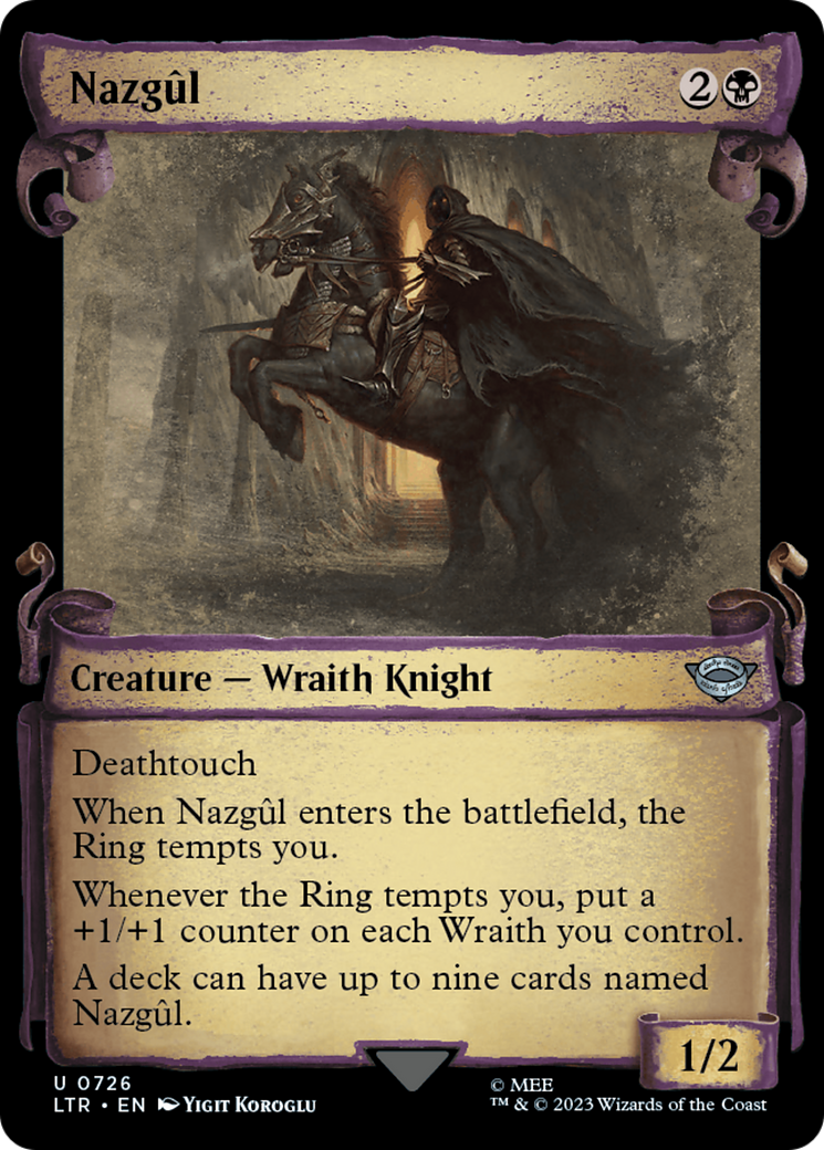 Nazgûl (LTR-726) (Showcase) (Scroll) (Foil)