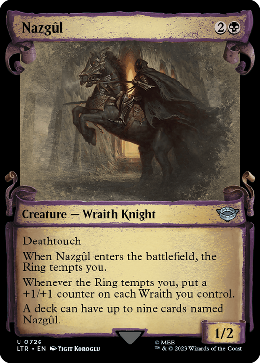 Nazgûl (LTR-726) (Showcase) (Scroll) (Foil)