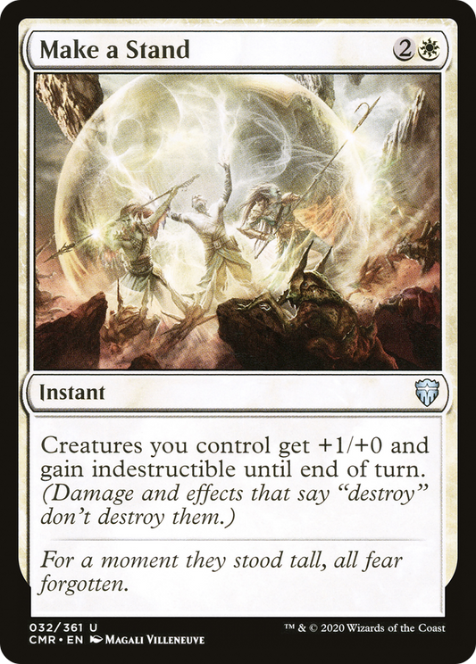 Make a Stand (CMR-032) (Foil)