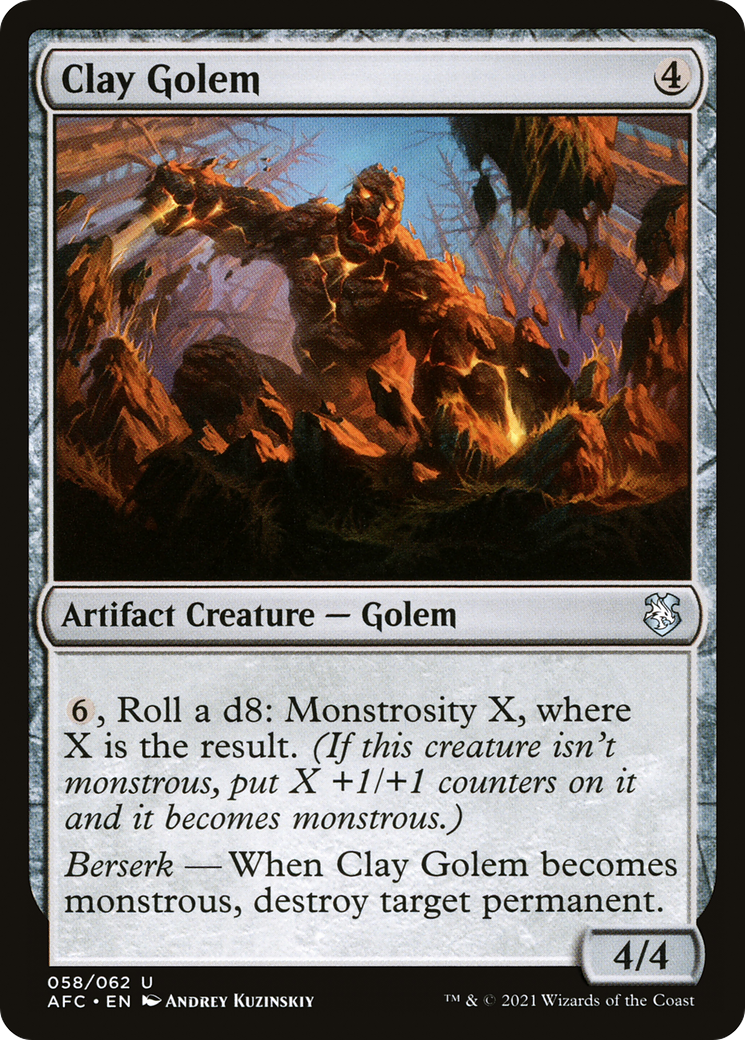 Clay Golem (AFC-058)