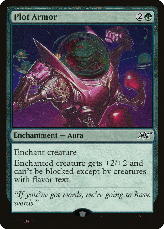 Plot Armor (UNF-438) (Galaxy Foil)