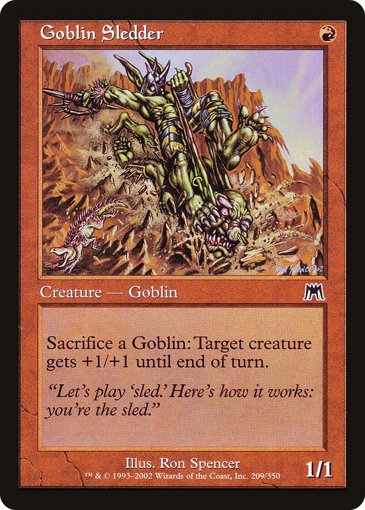 Goblin Sledder (ONS-209) (Foil)