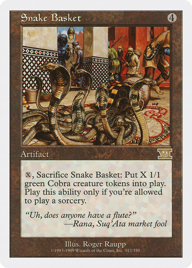 Snake Basket (6ED-312)