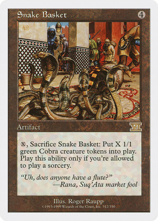 Snake Basket (6ED-312)