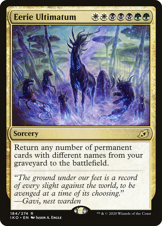 Eerie Ultimatum (IKO-184) (Foil)