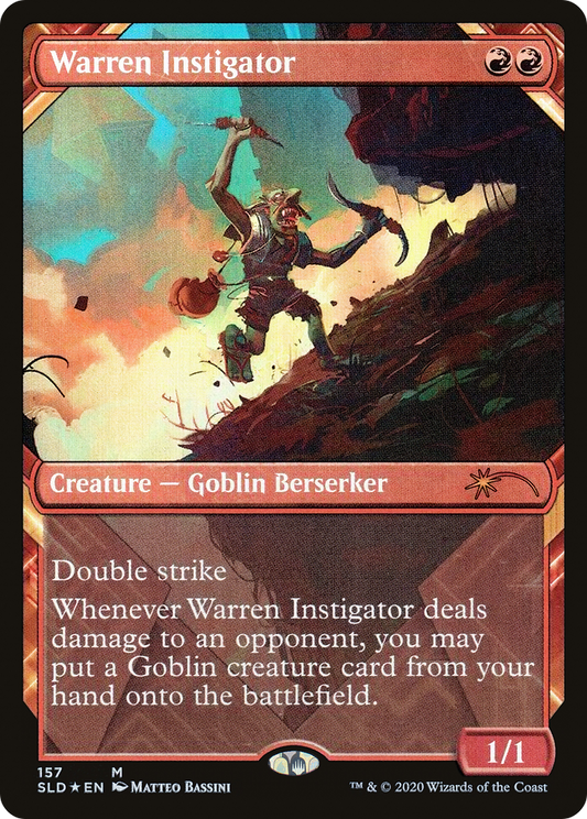 Warren Instigator (SLD-157) (Showcase) (Foil)