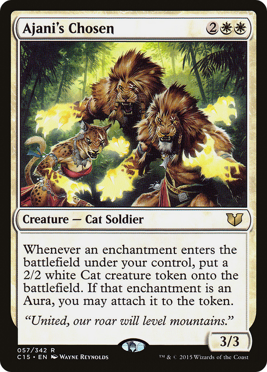 Ajani's Chosen (C15-057)