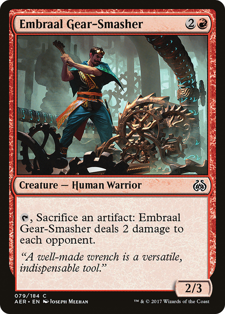Embraal Gear-Smasher (AER-079) (Foil)