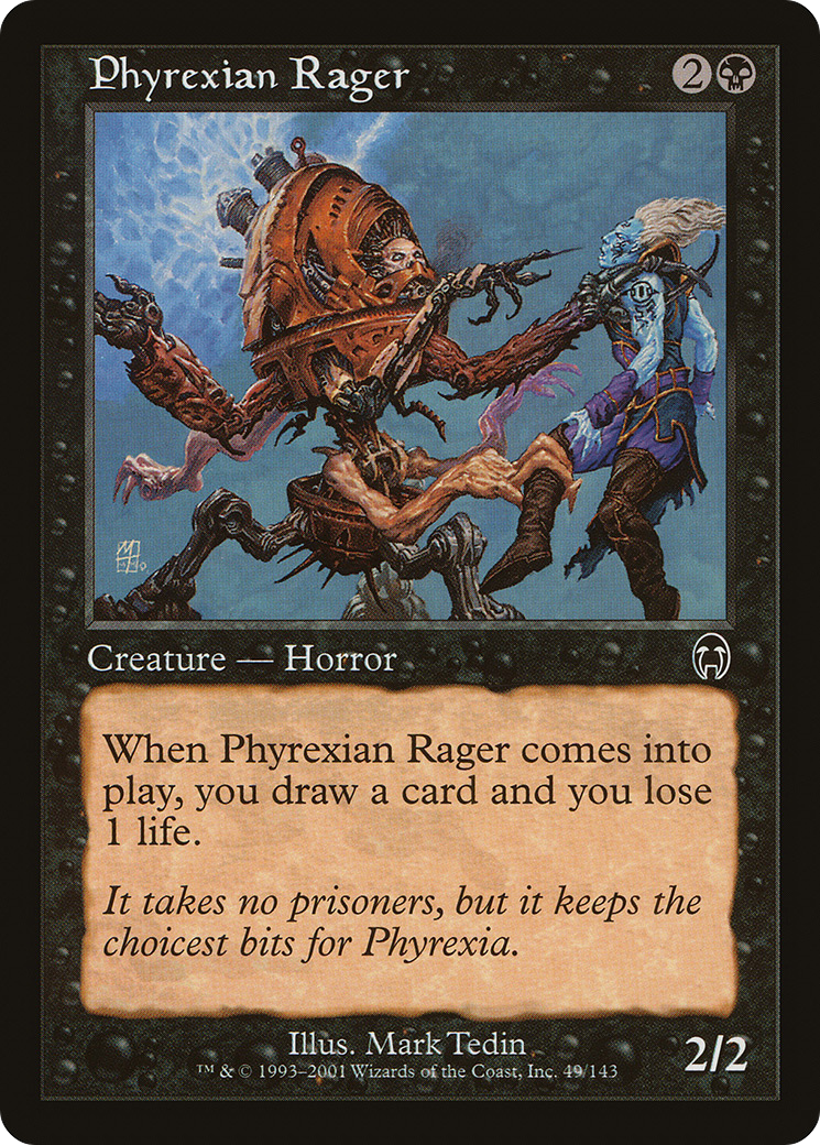 Phyrexian Rager (APC-049) (Foil)
