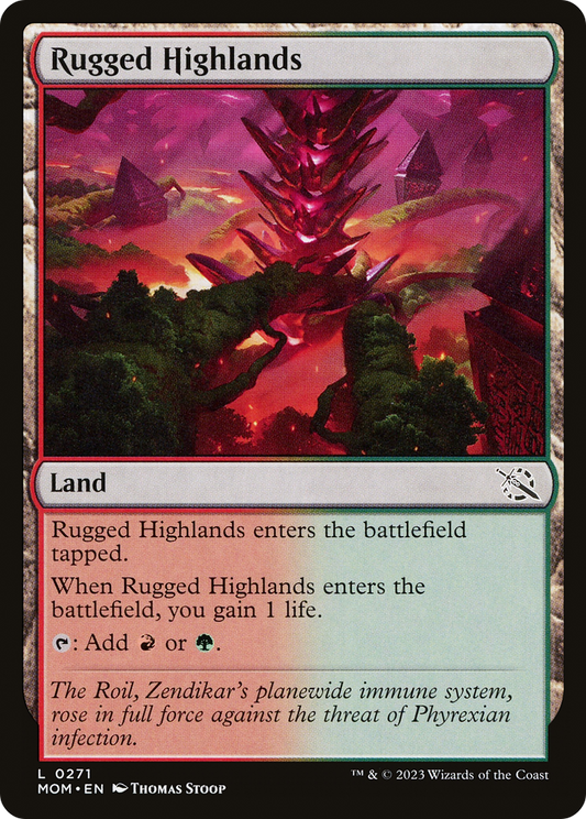 Rugged Highlands (MOM-271) (Foil)