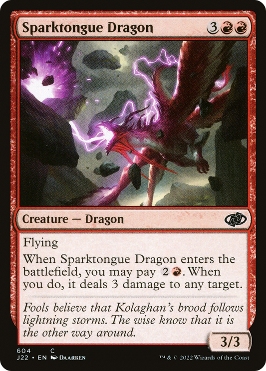 Sparktongue Dragon (J22-604)