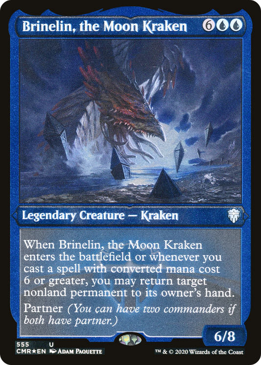 Brinelin, the Moon Kraken (CMR-555) (Etched Foil)