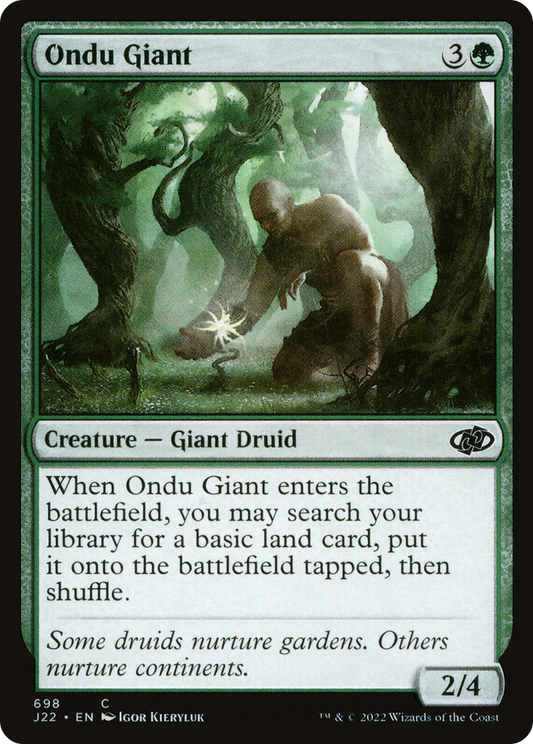 Ondu Giant (J22-698)