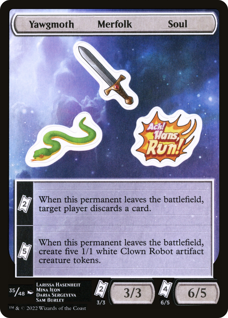 Yawgmoth Merfolk Soul (UNF-035)
