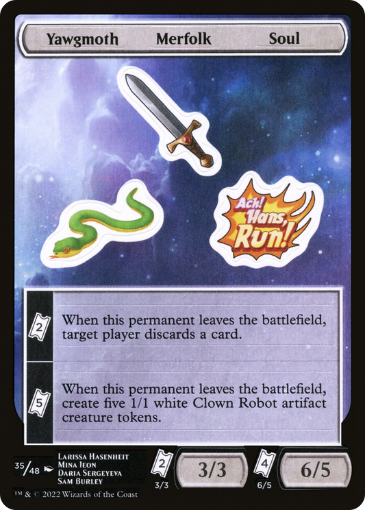 Yawgmoth Merfolk Soul (UNF-035)