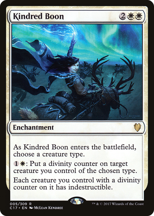 Kindred Boon (C17-005)
