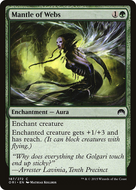 Mantle of Webs (ORI-187) (Foil)