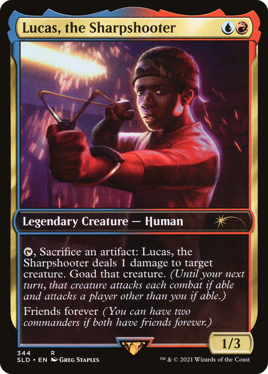 Lucas, the Sharpshooter / Bjorna, Nightfall Alchemist (SLD-344)