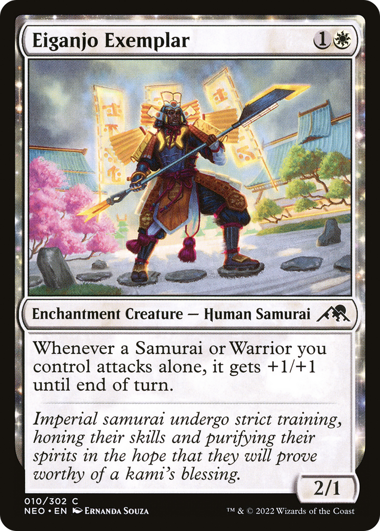 Eiganjo Exemplar (NEO-010) (Foil)