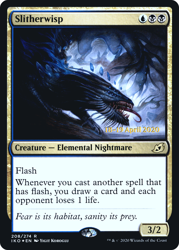 Slitherwisp (PRE-208S) (Foil)