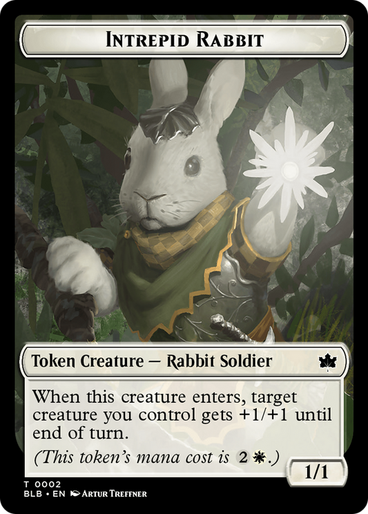 Intrepid Rabbit Token (BLB-002)