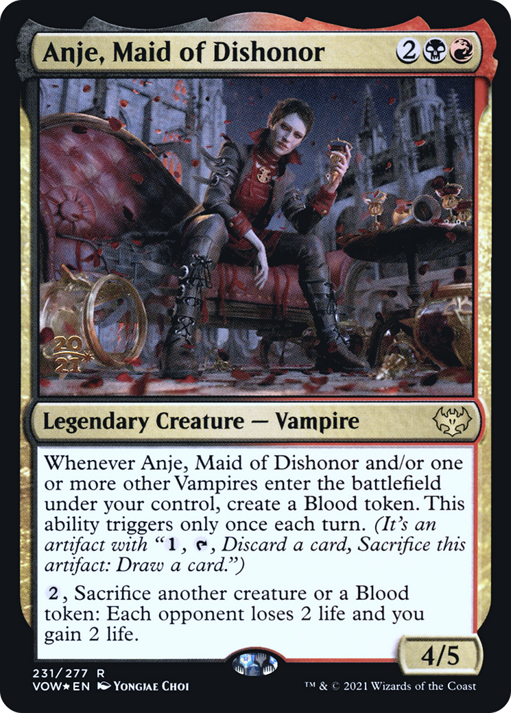 Anje, Maid of Dishonor (PRE-231S) (Foil)