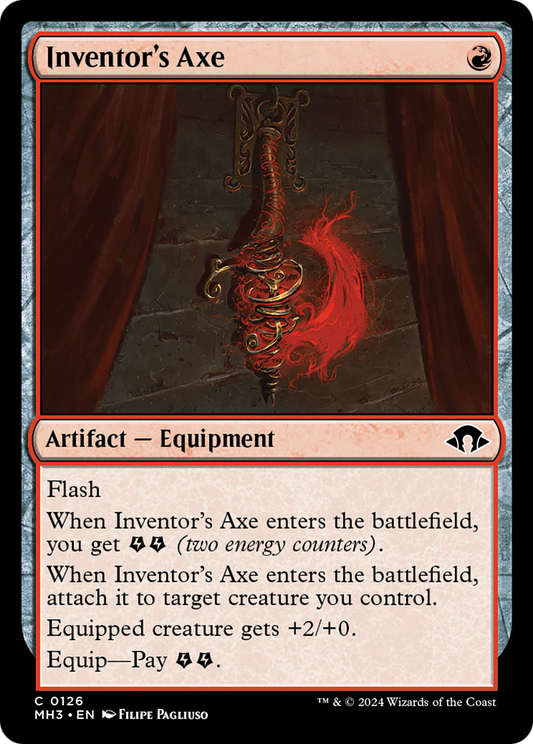Inventor's Axe (MH3-126) (Foil)