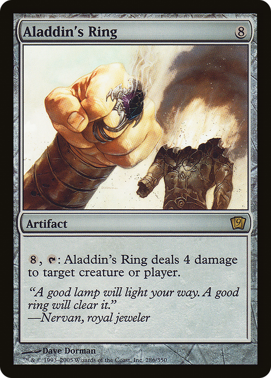 Aladdin's Ring (9ED-286★) (Foil)
