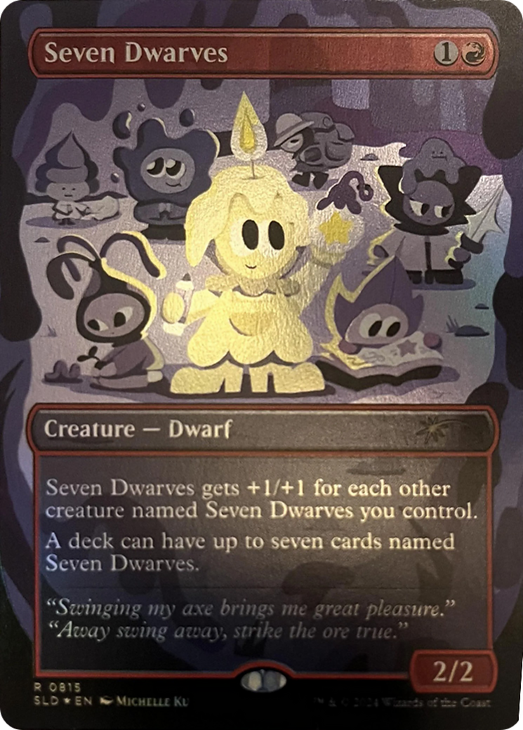 Seven Dwarves (SLD-815) (Borderless) (Foil)