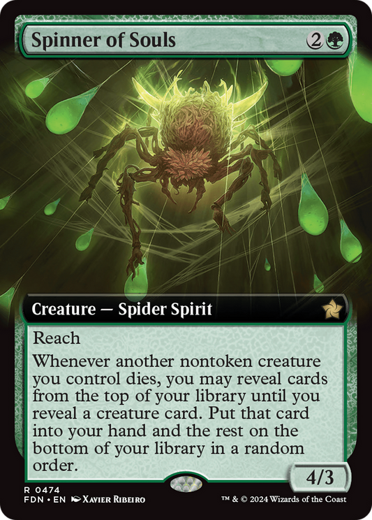 Spinner of Souls (FDN-474) (Extended Art) (Foil)