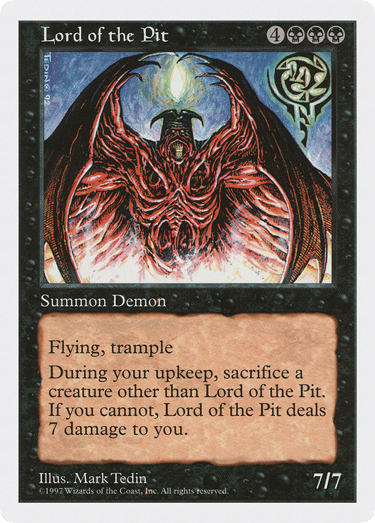 Lord of the Pit (5ED-174)
