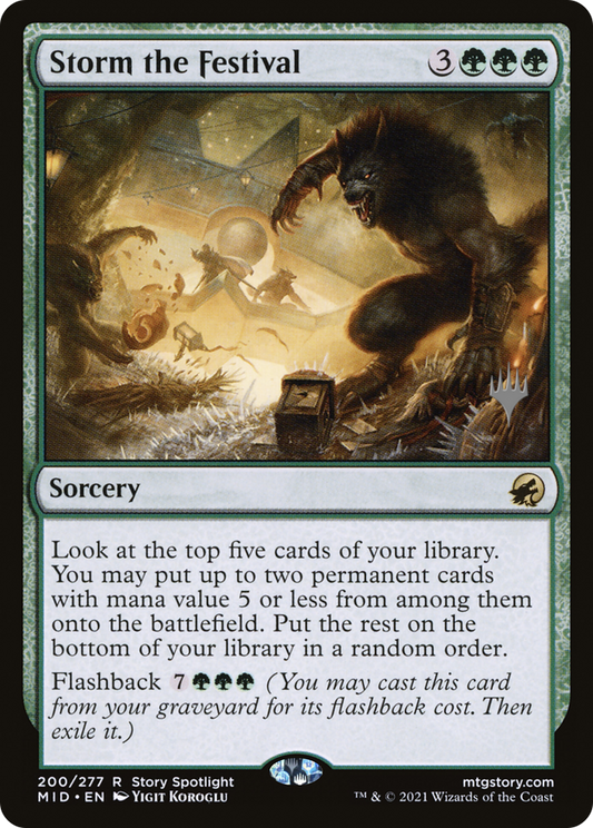 Storm the Festival (PPMID-200P) (Foil)