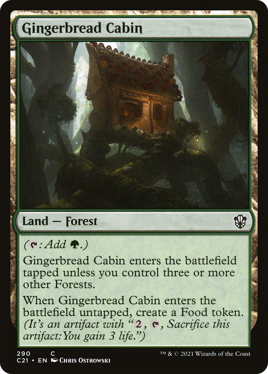 Gingerbread Cabin (C21-290)