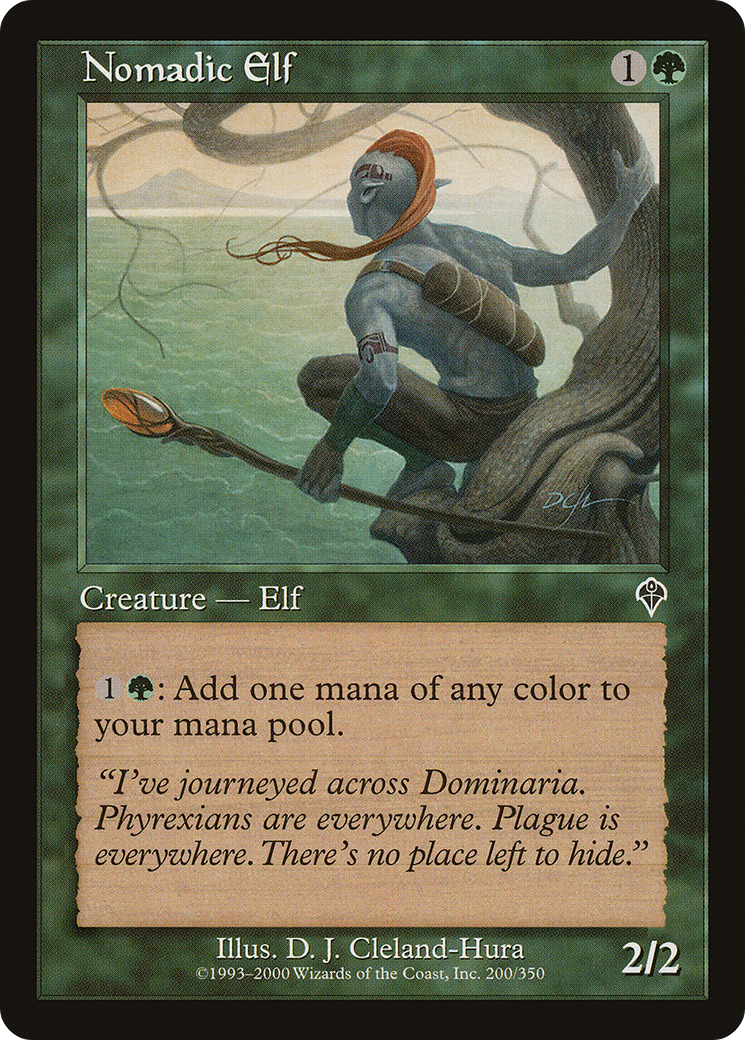 Nomadic Elf (INV-200) (Foil)