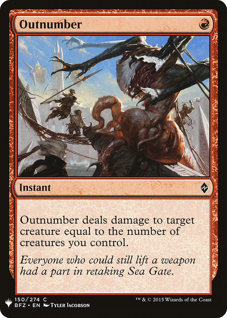 Outnumber (LIST-BFZ-150)