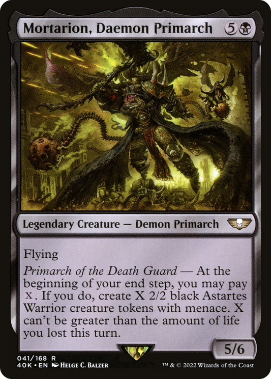 Mortarion, Daemon Primarch (40K-041)