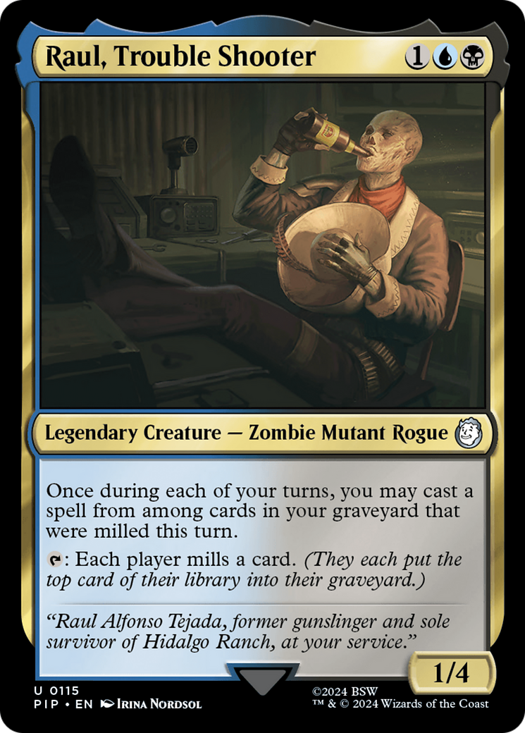 Raul, Trouble Shooter (PIP-115) (Foil)