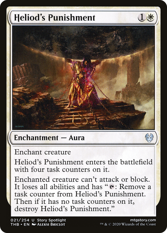 Heliod's Punishment (THB-021) (Foil)