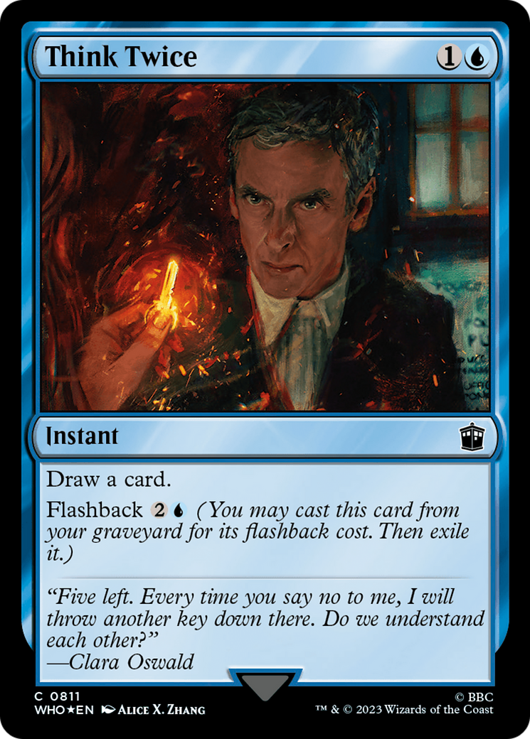 Think Twice (WHO-811) (Surge Foil)