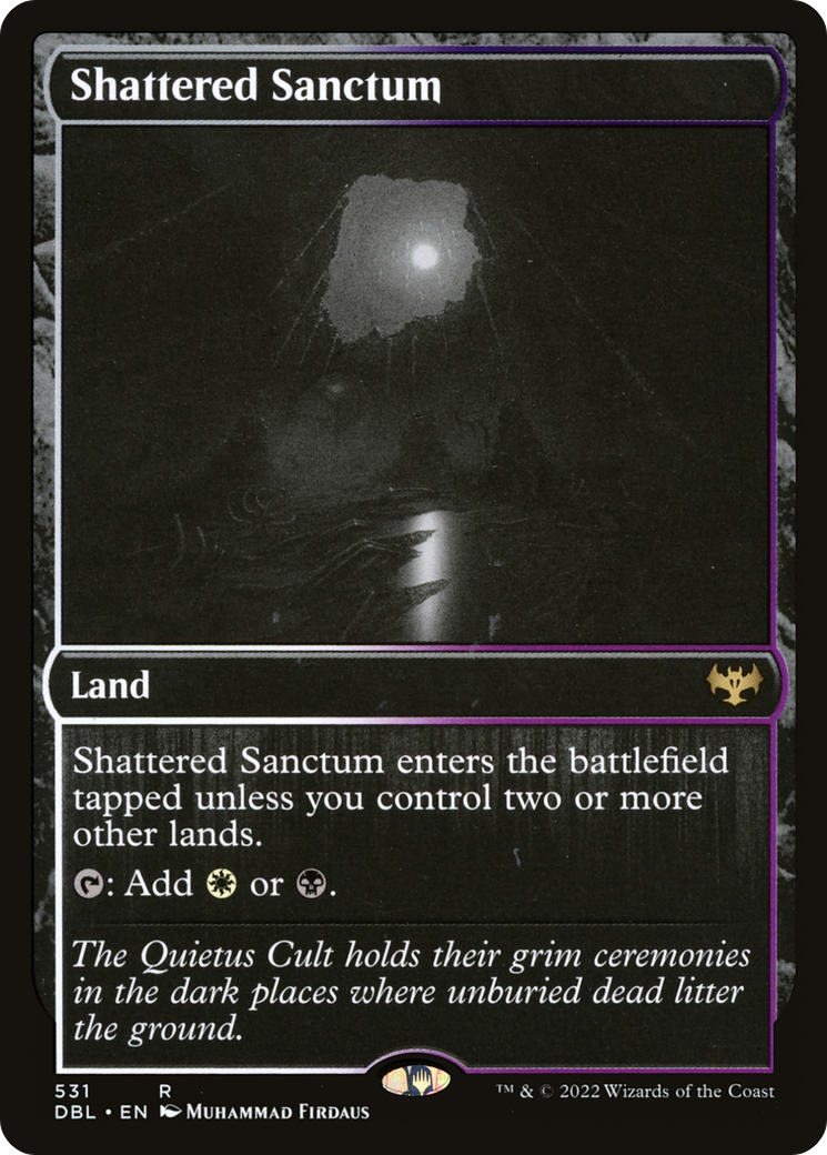 Shattered Sanctum (DBL-531) (Foil)