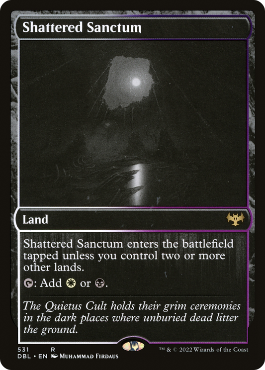 Shattered Sanctum (DBL-531) (Foil)