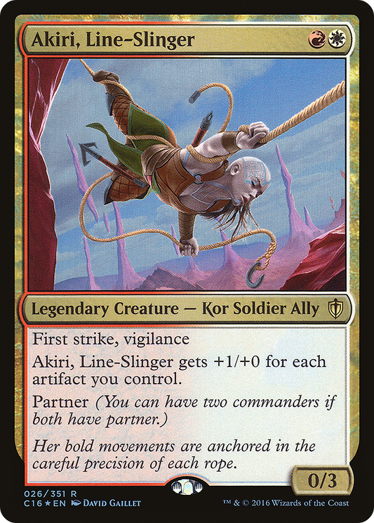 Akiri, Line-Slinger (C16-026) (Foil)