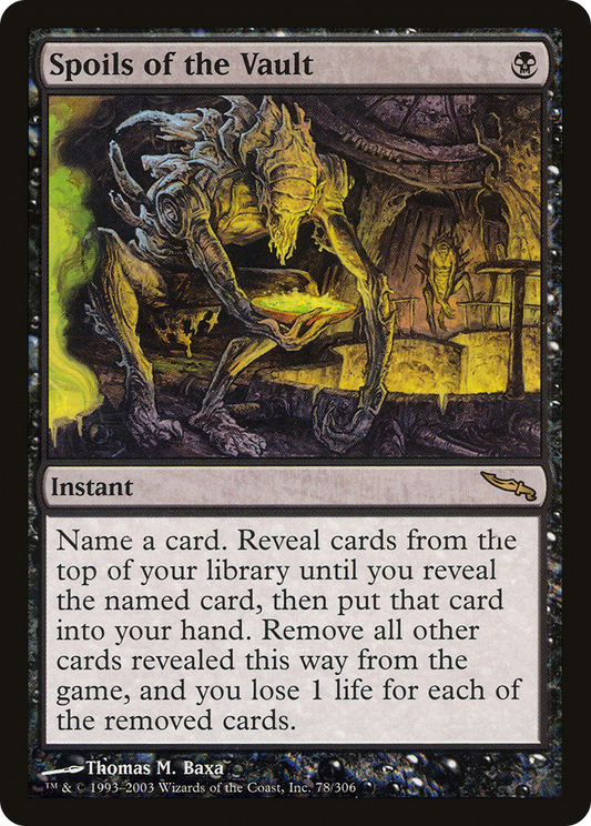 Spoils of the Vault (MRD-078) (Foil)