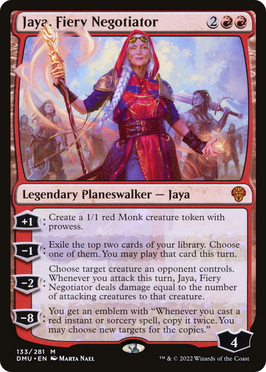 Jaya, Fiery Negotiator (DMU-133) (Foil)