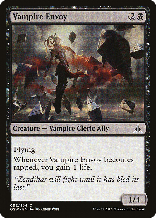Vampire Envoy (OGW-092) (Foil)