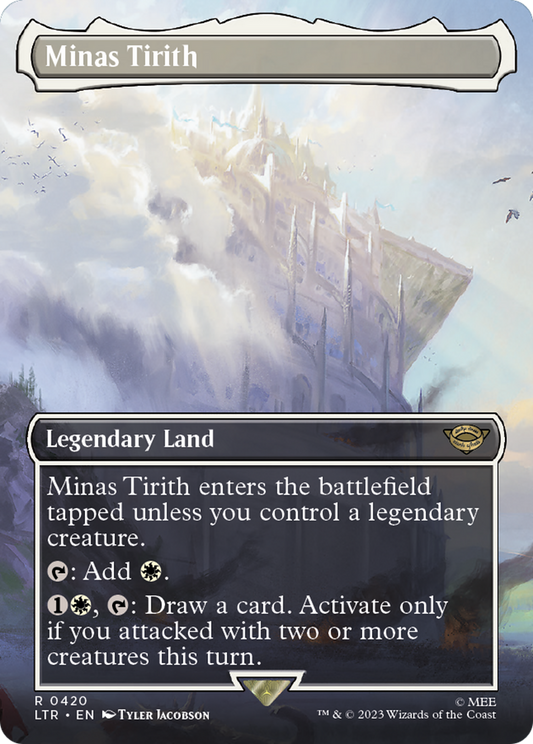 Minas Tirith (LTR-420) (Borderless) (Foil)