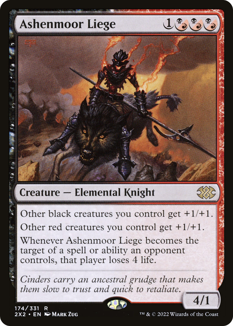 Ashenmoor Liege (2X2-174) (Foil)