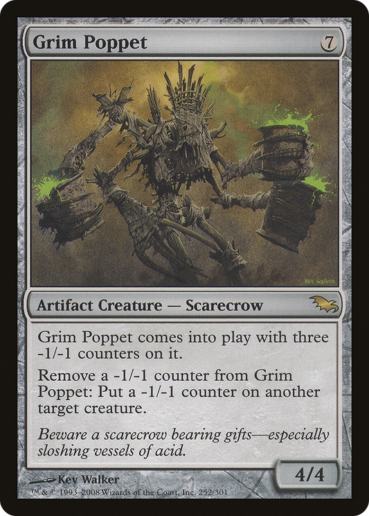 Grim Poppet (SHM-252) (Foil)