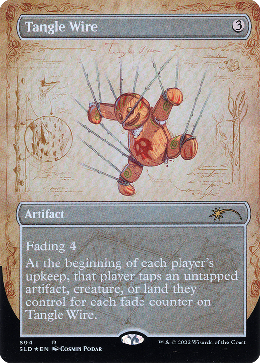 Tangle Wire (SLD-694) (Borderless) (Foil)